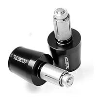 CNC 22 MM Handvatten Handvat Bar Cap End Pluggen Voor Honda Hornet CB600F CB600 CB250 CB900F CB300R CB300F CBR600RR CBR1000RR Stuuruiteinde (Color : Silver