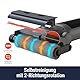 OSOTEK H200 Pro Wischsauger, 180° Flacher Saugwischer mit 58℃ Bürste Heißlufttrocknung, kabelloser Nass Trockensauger, 2 Seite Kantenreinigung, LED-Anzeige, Selbstreinigung mit 2-Richtungrotation