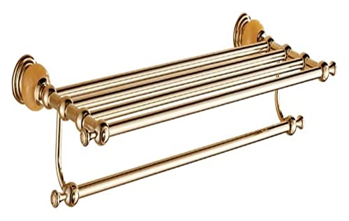 Porte-serviettes de salle de bain perforé pour organiser les draps de bain