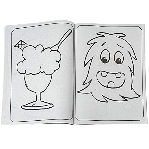 alles-meine.de GmbH 112 Seiten großes XXL Malbuch - A4 - inkl. Name - Dickes Kindermalbuch - für Stifte… – Bild 6