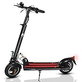 【Sistema de iluminación para adultos de electric scooter】 Los scooters eléctricos están equipados con faros LED, luces traseras, luces de freno, bocinas electrónicas y timbres manuales, que pueden garantizar la seguridad en la oscuridad.