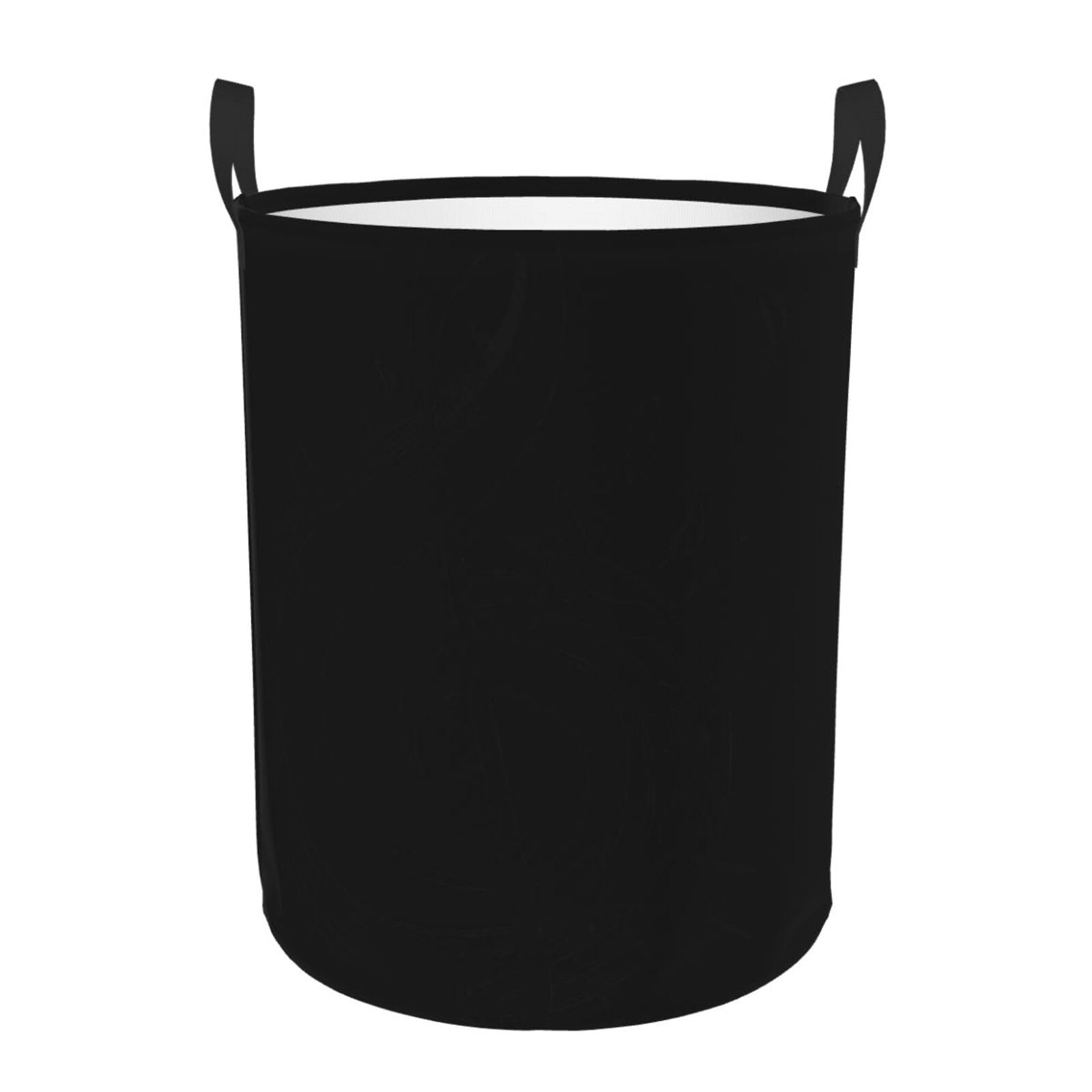 S Circular Hamper – Collapsible Music Symbol Print Laundry Basket