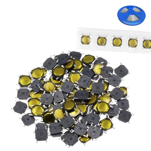 Interrupteur à membrane tactile 4 broches 4x4 mm bouton poussoir micro switch x50