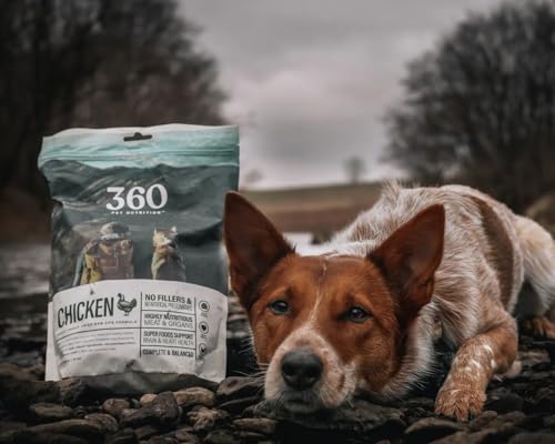 360 Pet Nutrition Raw Freeze-Dried Dog Food, High Protein, Balanced Meal, Chicken, Liver, Heart thumb #5
