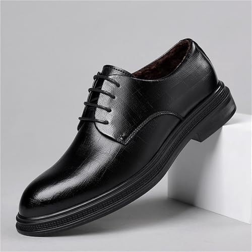 Men's Genuine Leather Oxford Shoes Business Formal Dress Shoes for Wedding Low Cut Lace Up Comfortable Loafer2