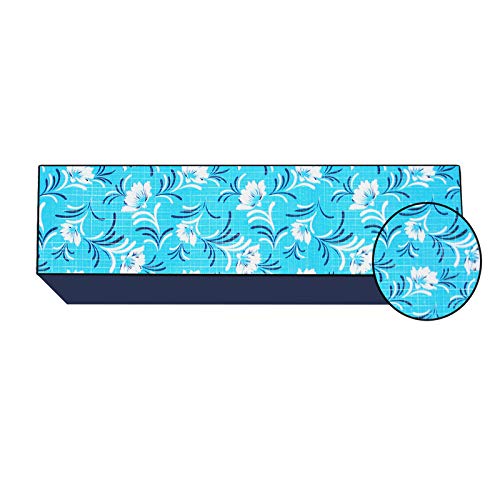 Image of Polycarbonate Water & Dustproof Split Ac Cover for Mitsubishi 1.6 Ton 3 Star, Srk21cns-s6, Blue (Color10)