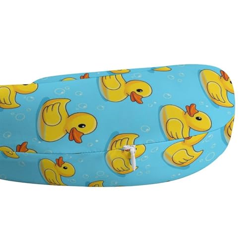 Almohada de espuma viscoelástica para viaje cervical miniatura 5