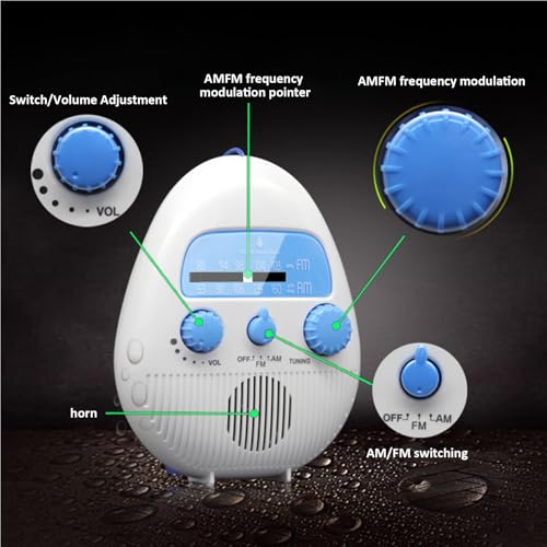 Radio AM FM portable robuste aux finitions soignées et son clair - 5