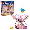 LEGO Disney Angel Lilo & Stitch Kids Toy - Room Decor and Building Set for Girls and Boys, Ages 9+ - Birthday Gift Idea for Young Fans Who Love Stitch Stuff and Learning Toys - 43257