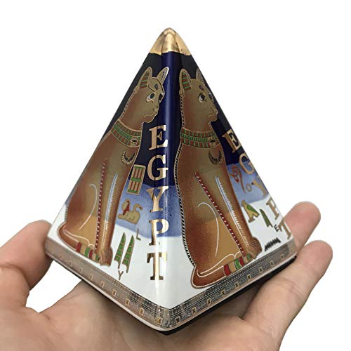 Pyramide égyptienne en céramique faite main pour décoration chic