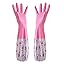 14mil Latex Cleaning Gloves For Housework, Kitchen, Bathroom, Non-Slip - Foto 9