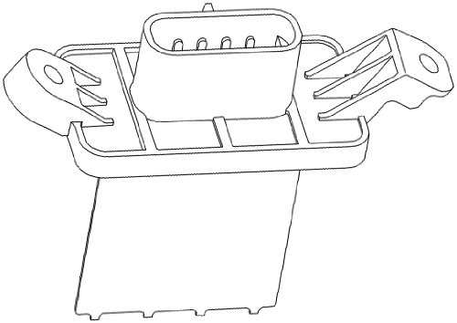Gm Genuine Parts 15-80878 Auxiliary Heating And Air Conditioning Blower Motor Resistor #TOP2