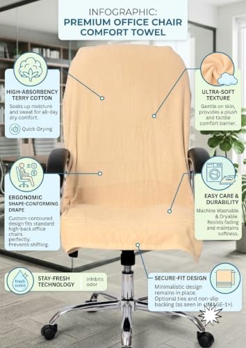 Image of Car Seat Towel Cover, Universal Size 76x152 cm, Soft and Comfortable Seat Protector for All Cars, Single Pack of 1 (1, Ch Mango, 30x60inc.)