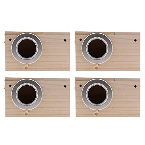 Homozy AB5DDF5FA8C3CF906FC690C9E7F7F473 4Pieces Bird Nest Box thumb #3