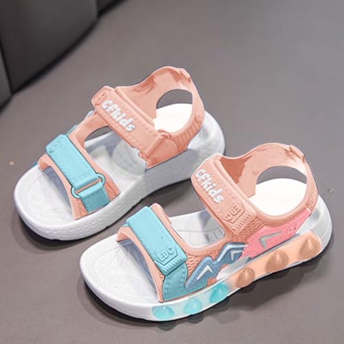 IWIHMIV Girls Sports Sandals Boys Summer Soft Soled Open Toe Beach Shoes Comfortable Lightweight Outdoor Sandals4