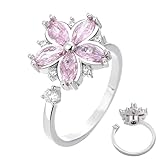 JINGLING Anillo giratorio,Juguetes giratorios ajustables | Anillos de dedo con sensor giratorio, para adultos, hombres, mujeres, movimiento de oficina, avión, aula, trabajo, viaje, hogar, día de San