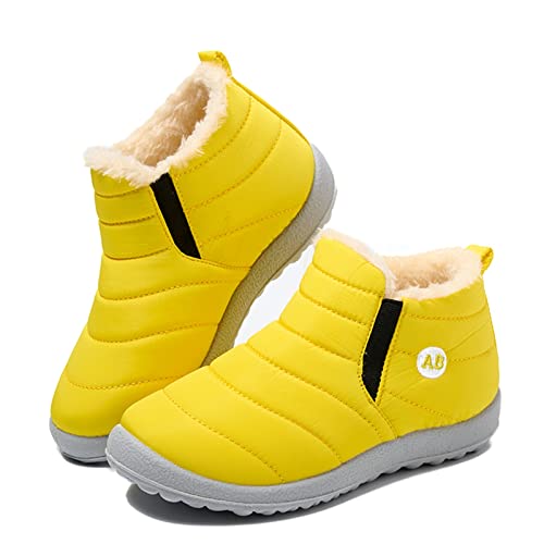 Girl Fall Boots Size 11 Childrens Winter Fleece Childrens Boots Flat Splashing Girls Shoes Boots Size 113