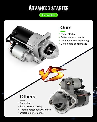 Image of SCITOO Starters New Compatible for Chevrolet Avalanche 1500 2003-2006 5.3L Express Vans 2004-2007 4.8L 5.3L Silverado 1500 2003-2008 5.3L 2004-2008 4.8L SSR 2003-2004 5.3L 6494N
