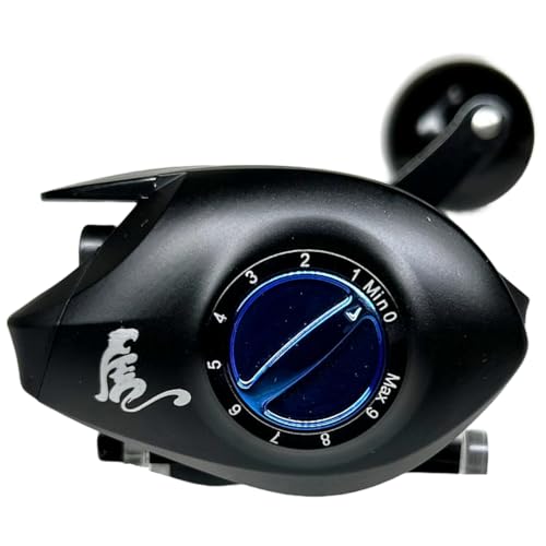 MARURI, CARRETILHA DE PESCA STACO SHF 3000 BIG GAME - 19 ROLAMENTOS - DRAG:15KG - PESCA PESADA LADO