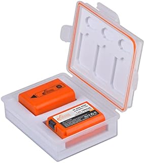 Pickle Power NP-FW50 Battery, 2 x 1500mAh Batteries Replacement for Sony Alpha A3000, A5000, A5100, A6000, A6300, A6400, A6500, A7, A7II, A7RII, RX10 NEX-3/5/7 Series, with Box