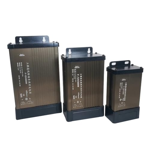 Pilote LED 24V 8.5A transformateur éclairage DC étanche alimentation extérieure IVYARD 200W