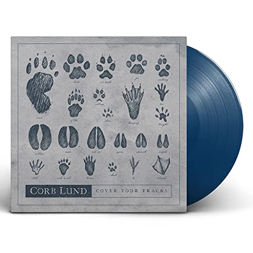 Cover Your Tracks - SIGNED - Exclusive Limited Edition Deep Blue Colored Vinyl LP (1000 Copies Worldwide)