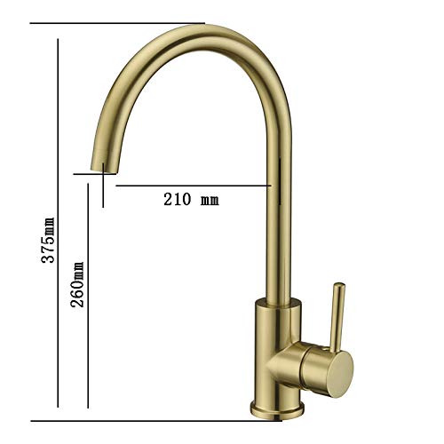 Robinet d'évier de cuisine avec eau froide et chaude stable - 4
