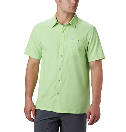Columbia Men's Slack Tide Camp Shirt, Jade Lime, 3XT