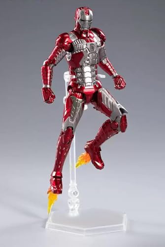 Image of ZD Box Toys Collectible Action Figure Full Box Set: Anniversary Series Non-Luminous Version 1:10 Scale 17cm Super Hero (MK - Iron Mark 5)