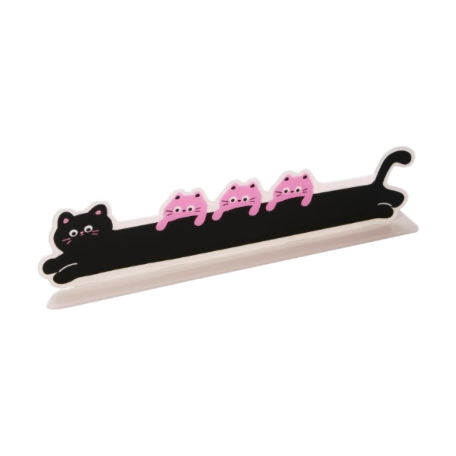 ATORSE Kitchen Sink Splash Guard 45x10cm for Bathroom Washbasin Splash Guard Island Black cat-image-48
