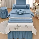 parure de lit bebe broderie anglaise Facile d'entretien : Notre cache-sommier solide pour salon de beauté est entièrement enveloppé à 360 degrés, ce qui le rend résistant aux usures, quelle que soit la position de sommeil. Facile à démonter et à laver, il peut être lavé normalement et séché à la verticale.