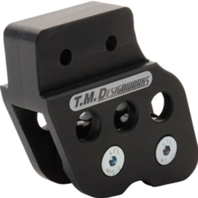 T.M. Designworks Factory Edition 1 Rear Chain Guide Black for Yamaha Banshee 350 1987-2006