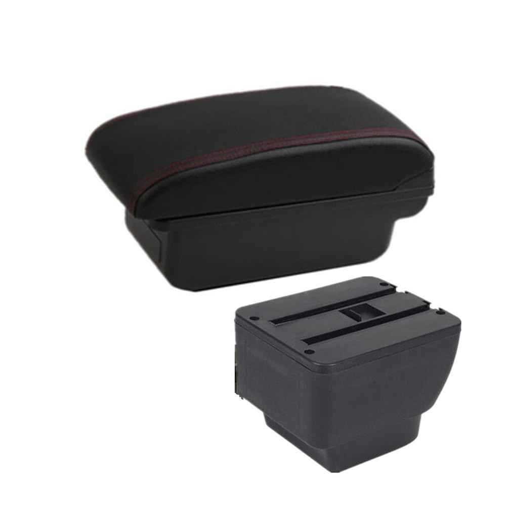 AIERDEYP Car Armrest Box For Mazda 2 Demio Car Armrest Box