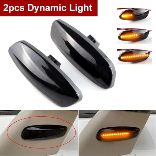 Intermitente lateral LED dinámico ámbar Citroen C3 C4 C5 DS3 DS4 6