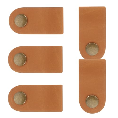 Organizzatori di cavi: l'organizzatore di cavi per cuffie è realizzato in ecopelle selezionata, flessibile e riutilizzabile e può essere utilizzato a lungo, supporti per cavi