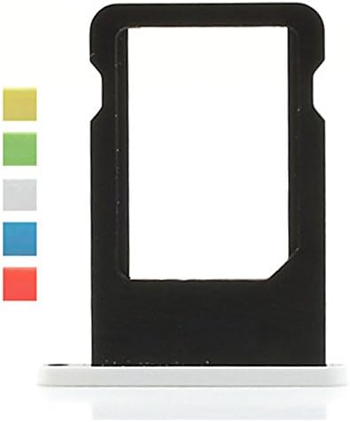 for iPhone 5C Replacement Accessories, Rejected all traditions SIM Card Tray Holder for iPhone 5C (White)
