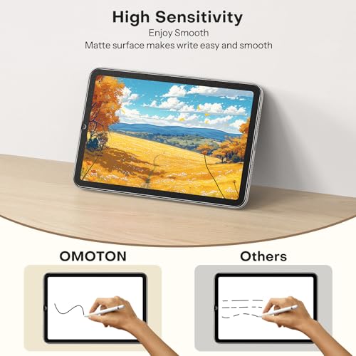 Image of OMOTON PAPERSENSE Paper Screen Protector for iPad Mini 7 /6, 8.3 Inch