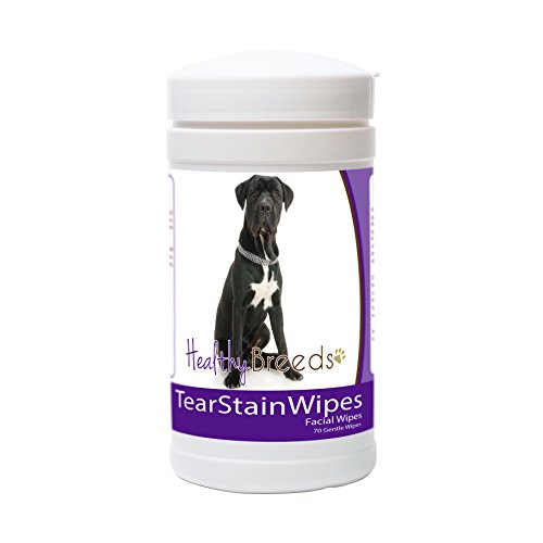 Image of Healthy Breeds Cane Corso Tear Stain Wipes 70 Count