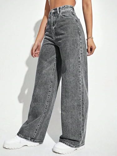 Image of KOTTY Women's Straight Fit High-Rise Stretchable Jeans
