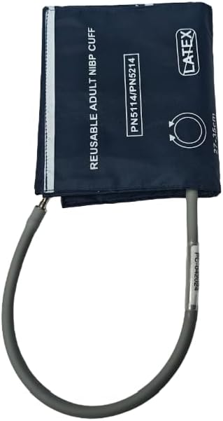 OTICA Reusable NIBP Arm Cuff BP Monitor Cuff for Multipara Patient Monitor (Not For Home BP Monitor) (Large Adult(27-35))