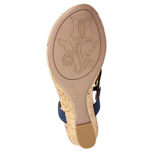 Image of WHITE MOUNTAIN Women's Aida Cork Wedge Sandal