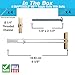 TOGGLER SNAPTOGGLE Drywall Anchor with Included Bolts for 1/4-20 Fastener Size; Holds up to 265 pounds Each in 1/2-in Drywall by TOGGLER (4 Pack)