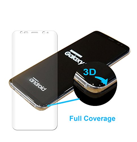 Galaxy S8 Screen Protector [2-Pack], Iturbos [Newest Version] [Bubble Free] Full Screen Coverage 3D Pet Hd Screen Protector Film For Samsung Galaxy S8. #TOP6