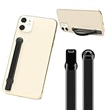 SleekStrip Phone Stand & Phone Grip - Ultra Thin Convertible Phone Grip Holder Fits Most iPhone and Android Phone Cases, Phone Strap Holder Compatible with Wireless Chargers and Car Mounts