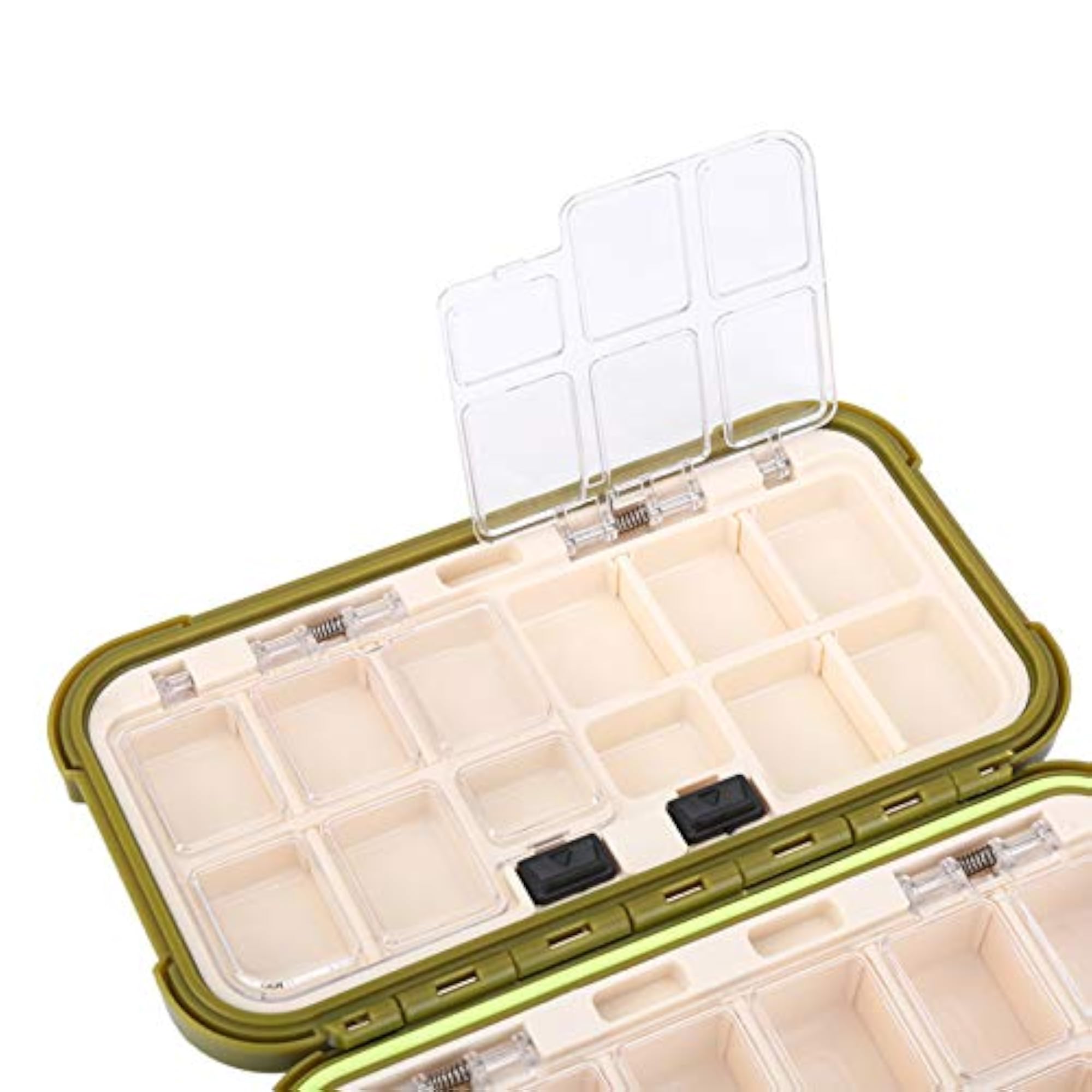 Durable Waterproof Tackle Box, Fishing Gear Organizer