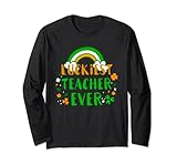 Photo Gallery luckiest teacher ever shirt st patricks day shirt scuola maglia a manica Photo Gallery luckiest teacher ever shirt st patricks day shirt scuola maglia a manica