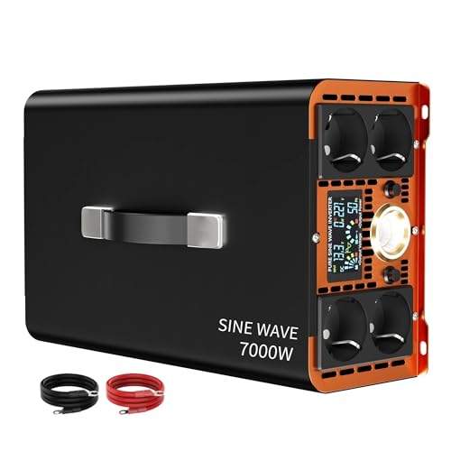 Convertisseur 7000W 72V résout le manque d'énergie en site isolé 240V