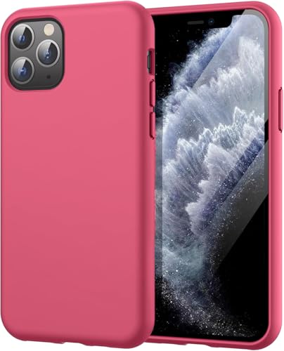 Image of DIZORO Back Cover for iPhone 11 Pro Max 6.5 inch (Silicone | Hibiscus | Solid)