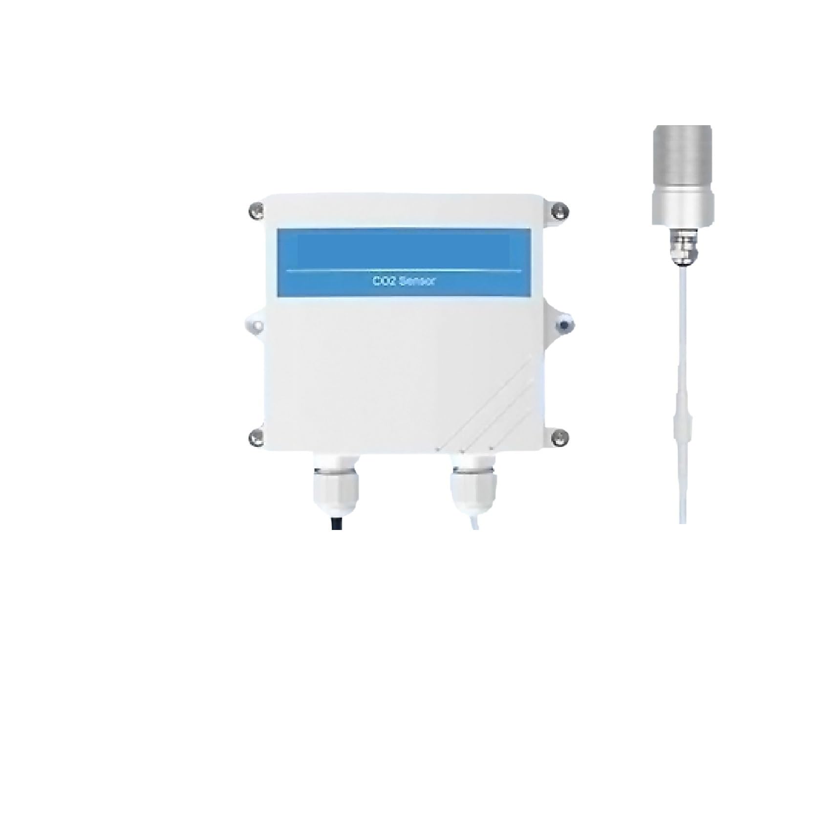 Sensor de monóxido de Carbono de Pared, Detector de Gas CO, transmisor RS485, Salida de 4-20 mA, Monitor Industrial de CO. para el Trabajo y el hogar(EP 0-10V 1000PPM)