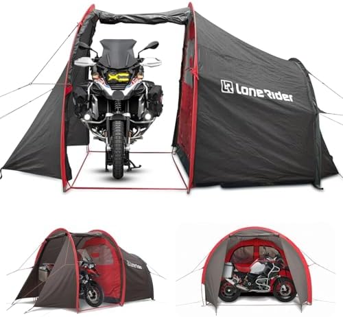 Tenda Tunnel per Moto e Campeggio